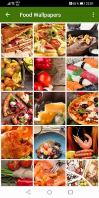 Food Wallpapers android App screenshot 4