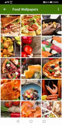 Food Wallpapers android App screenshot 7